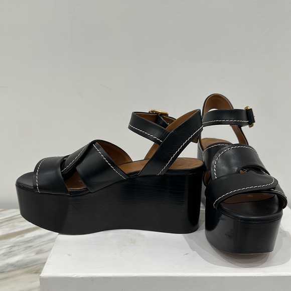 CHLOE ADIGE PEPE CORVETTE BLACK 35 1/3 5.5 - Picture 3 of 8